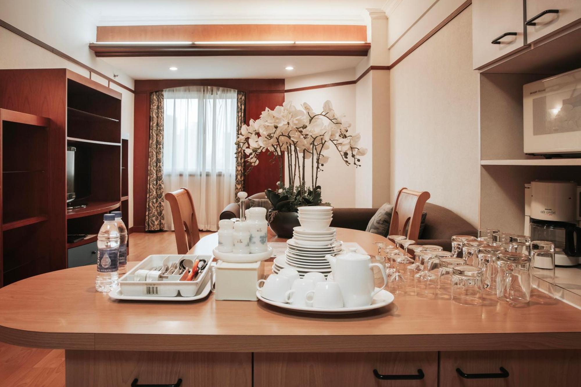 Beijing Lido Serviced Residence Fangyuan West Road Branch Exterior foto